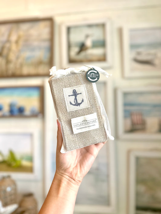 Anchor Cutlery Pouches (Set of 8)
